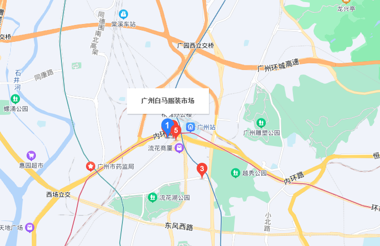 白马市场在哪里？广州白马服装批发市场怎么样？(图2)